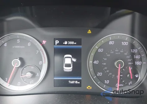 2019 Hyundai Sonata Sport из США, поврежденный, VIN 5NPE34AF6KH731691